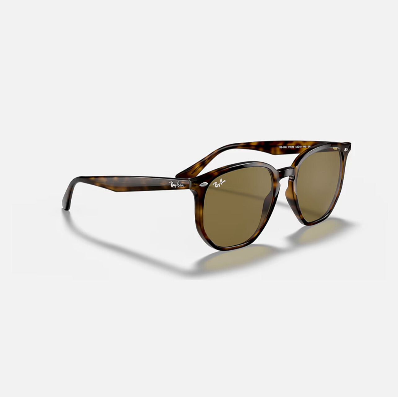 Ray-Ban RB 4306 tortoise frame brown lens