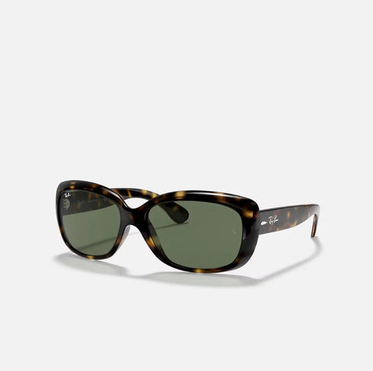 Ray-Ban RB4101 JACKIE OHH Polished Light Havana frame green lens