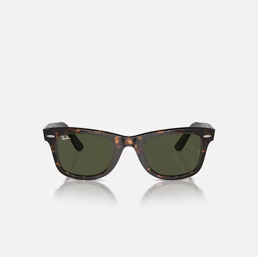Ray-Ban  RB2140  Wayfarer Tortoise Frame green polarized Lenses