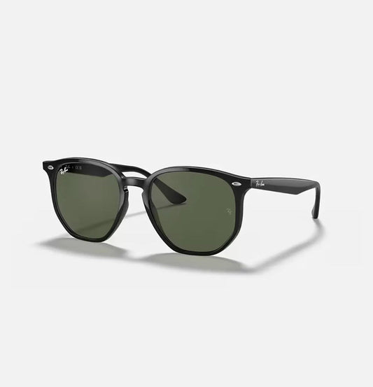 Ray-Ban RB 4306 black frame green lens