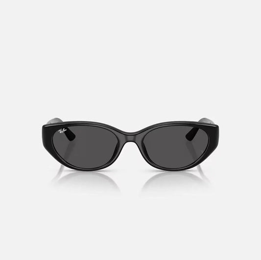 Ray-Ban 4457D Black Frame Gray Lens