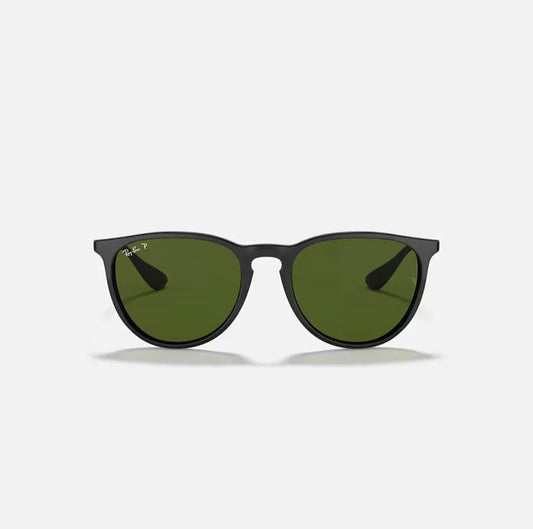 Ray Ban RB4171 Erika 54mm Sunglasses - Black Frame/ green Lens